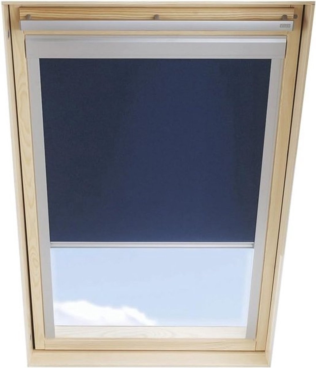 Verduisterend Rolgordijn voor VELUX Dakramen Type CK02, Blauw
