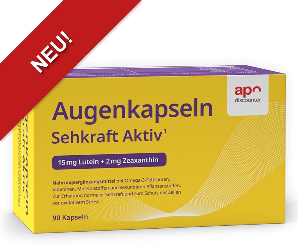 Augenkapseln Lutein 15 mg von apodiscounter 90stk