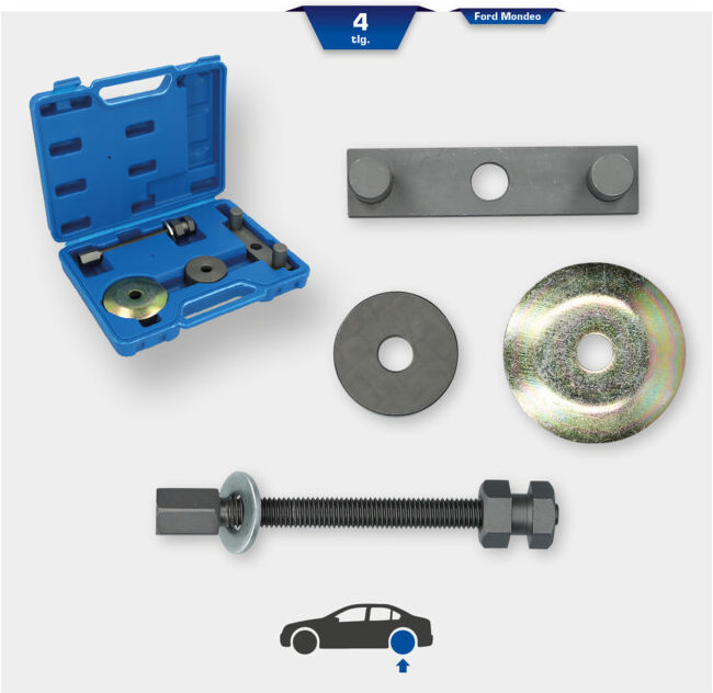 Brilliant Tools Coffret d’outils pour silent-blocs, pour Ford Mondeo, 4 pcs (BT672150)