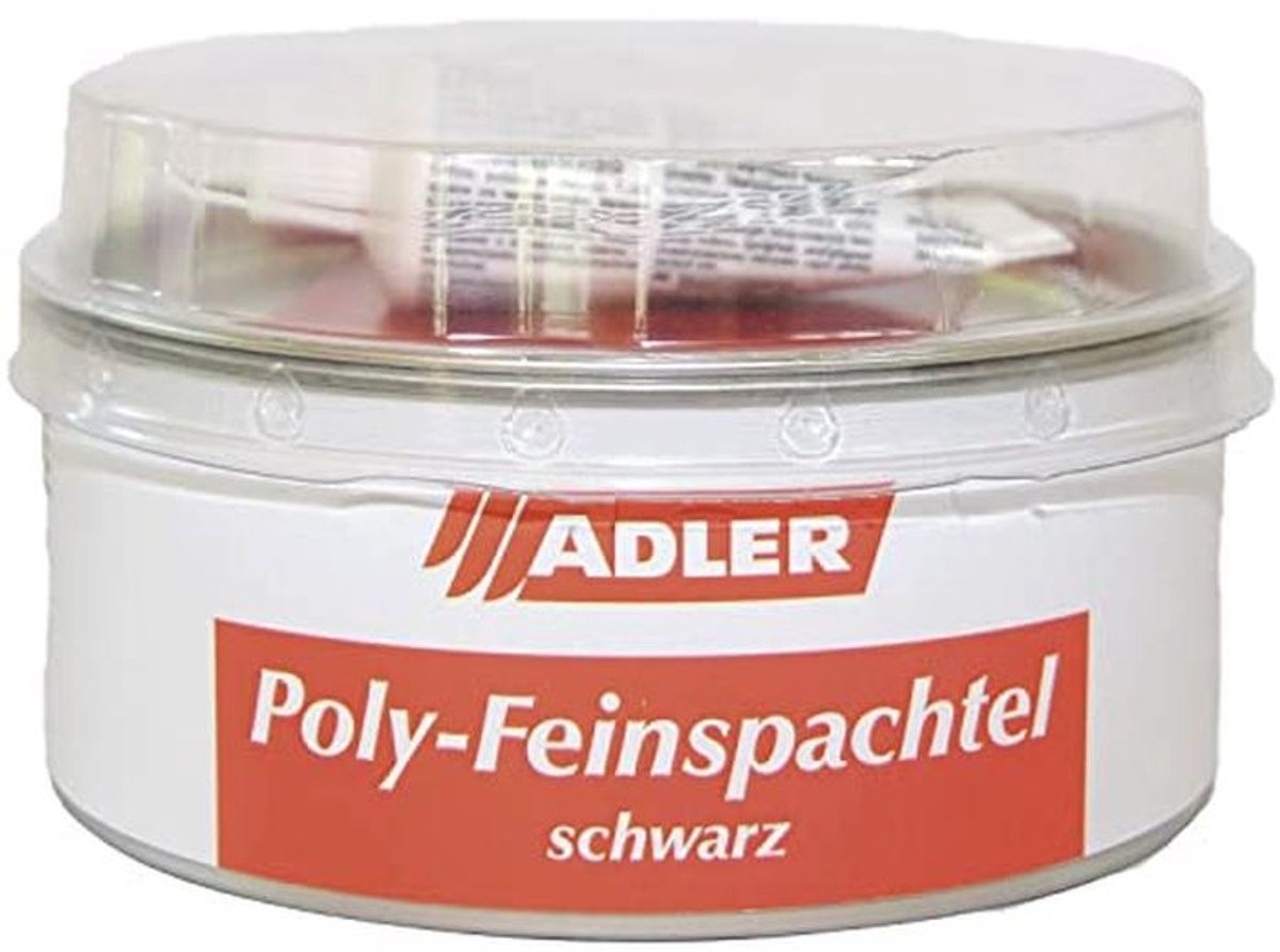 Universele 2K Plamuurmassa voor Meubels en Interieurbouw, 1 kg, Zwart