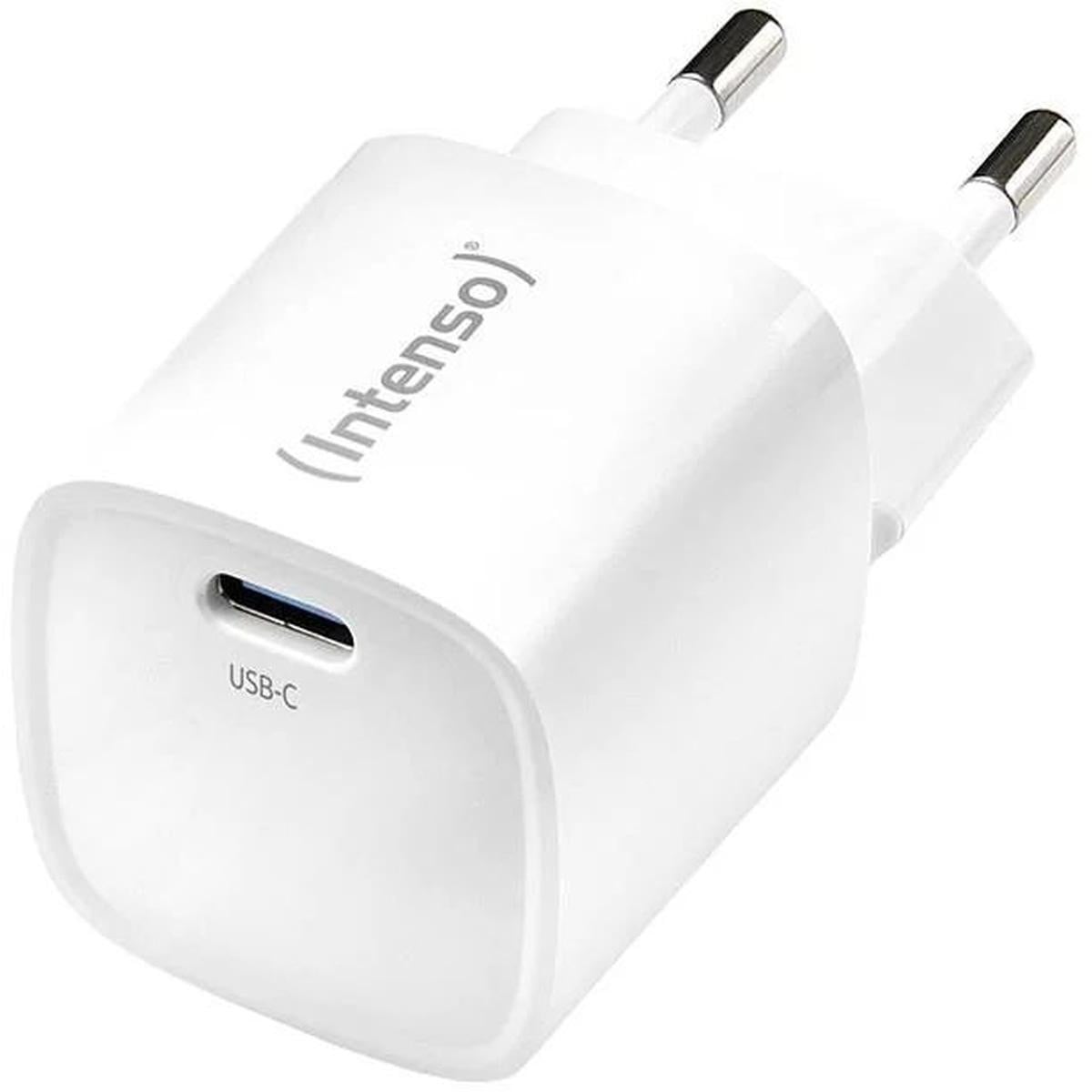 Intenso Power Adapter 30W USB-C GaN W30C2 Wit