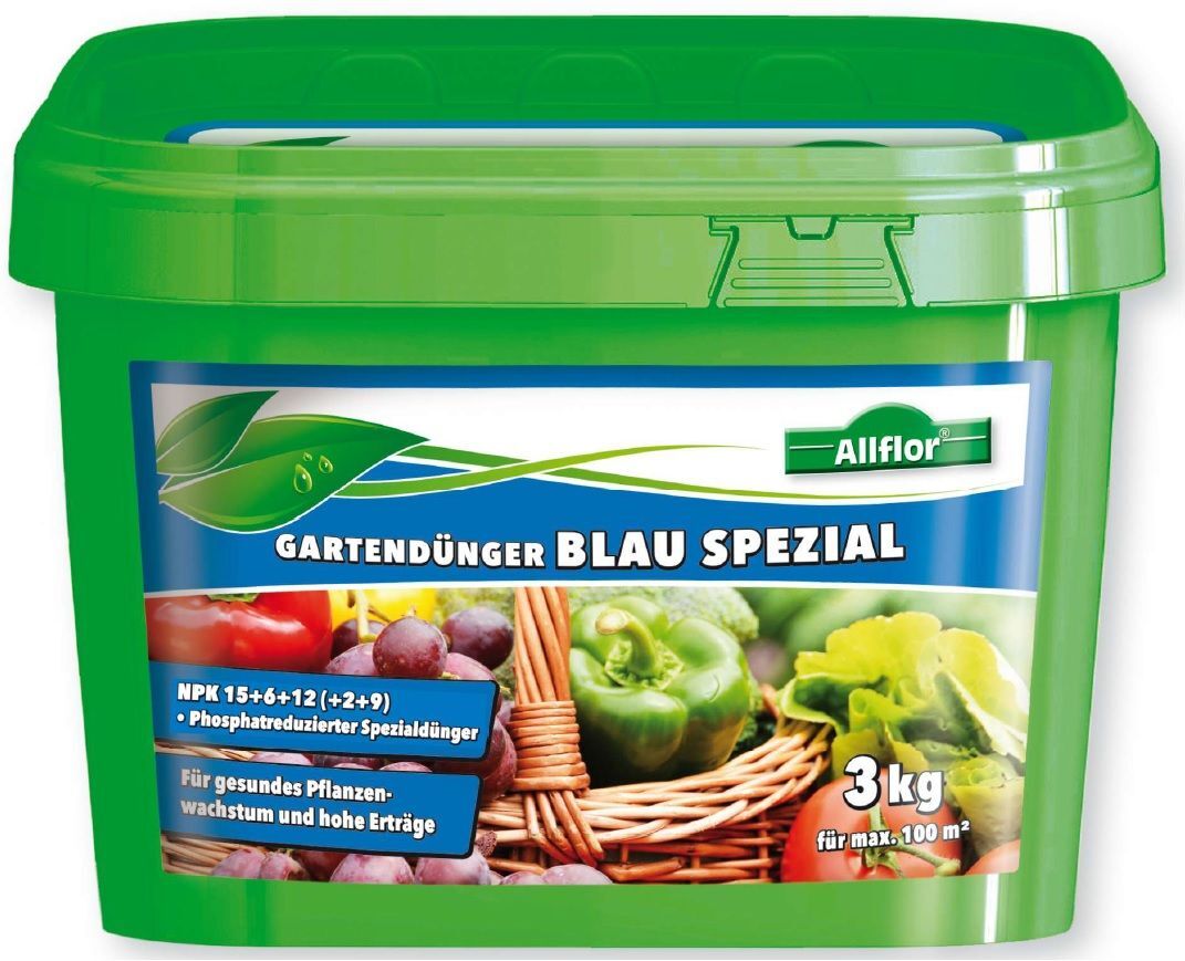 Allflor Gartendünger Blau Spezial 3 kg 15+6+12