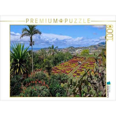 CALVENDO Puzzle Ein Motiv aus dem Kalender Madeiras Blütenzauber | 1000 Teile Lege-Größe 64x48cm Foto-Puzzle für glückliche Stunden
