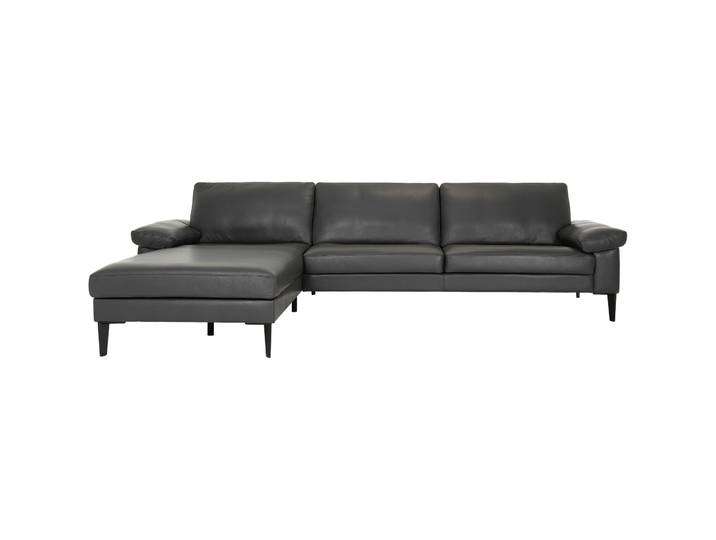 Ecksofa Devin Echtleder Anthrazit B 312 T 180 cm - Möbel Konfigurator: Traummöbel individuell zusammenstellen