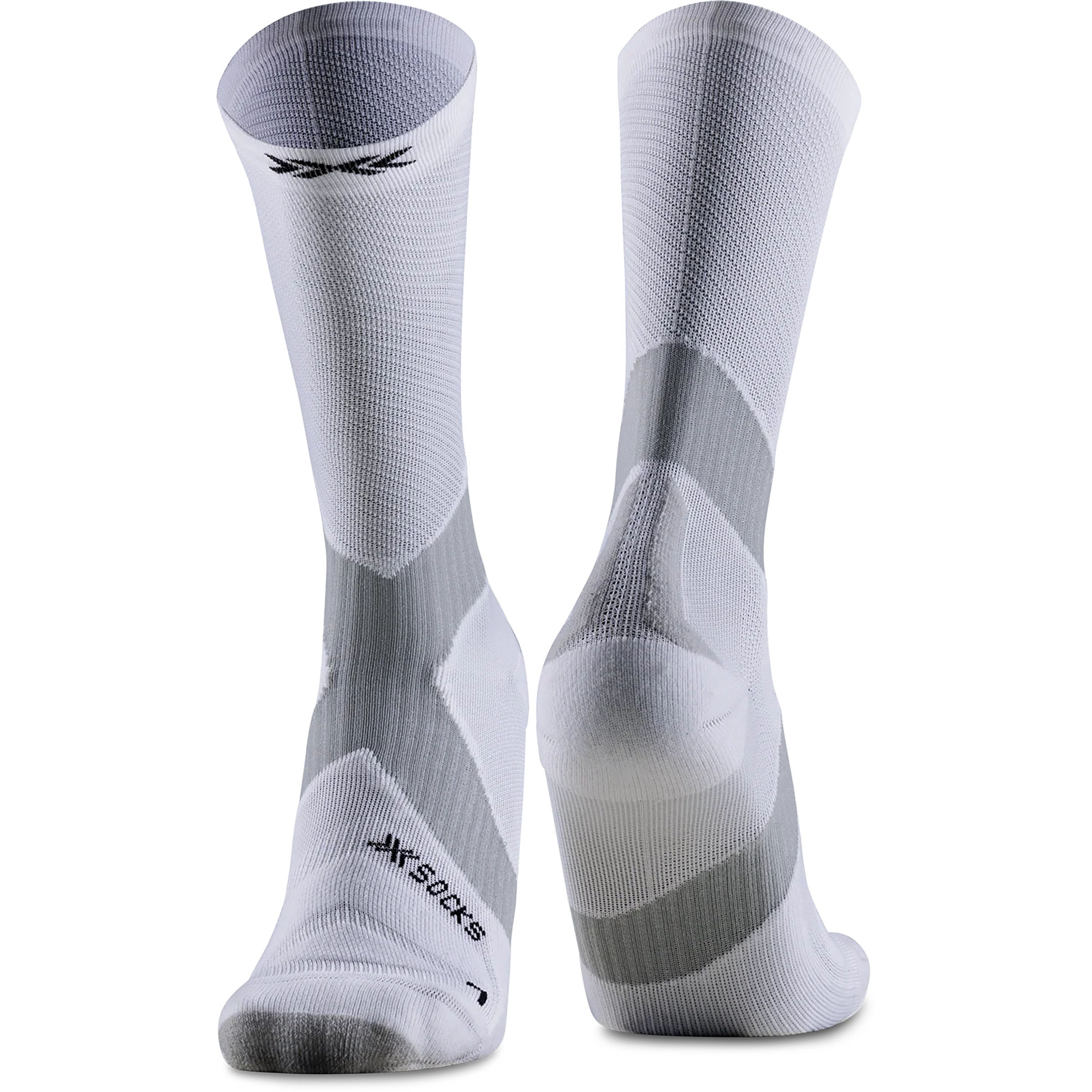 X-Bionic Bike Expert Crew Fahrradsocken grau Größe 39 Rennrad | Gravel Elastisch