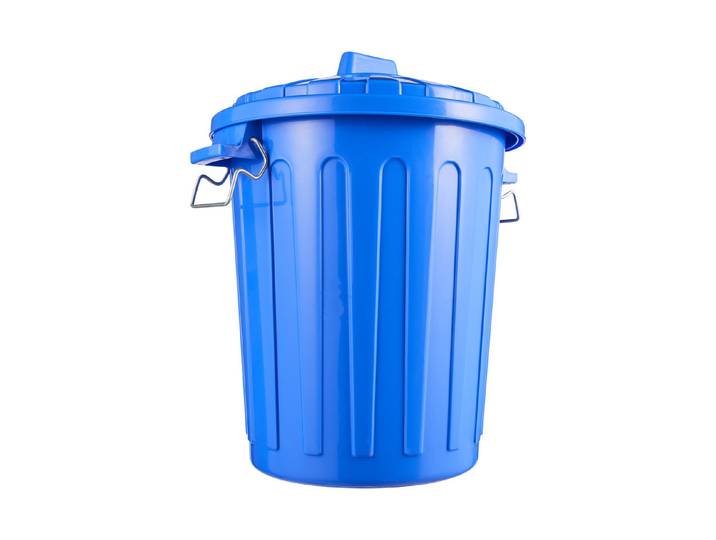 Curver Abfalltonne Blau 45 × 40 × 35 cm 23 l