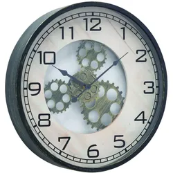 Wanduhr INDUSTRY (DH 48x6 cm) - bunt - DH 48x6 cm