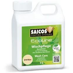 SAICOS Ecoline 8101Eco Wischpflege Konzentrat 1 Liter für alle Oberflächen