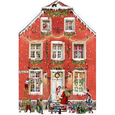 Aufstell-Adventskalender – Weihnachten bei uns Zuhaus