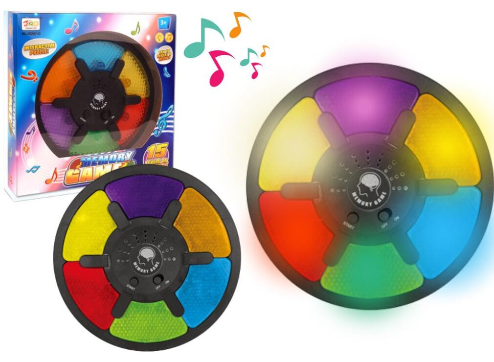Leantoys Interactief geheugenspel met licht en geluid