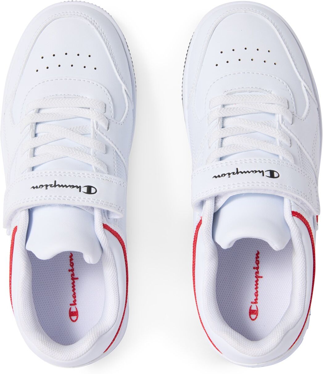 Sneaker CHAMPION "RD18 LOW B PS", Jungen, Gr. 28, Synthetik, wht, isa, Schuhe Sneaker, für Kinder wht, isa 28, Synthetik