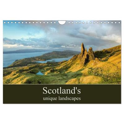Scotland's unique landscapes (Wall Calendar 2026 DIN A4 landscape), CALVENDO 12 Month Wall Calendar