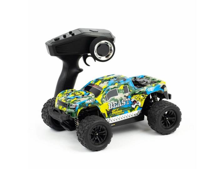 Blij´r RC-Monstertruck Blij´r Beast ferngesteuertes RC Auto 45 km/h, 1:18, 2 Akkus, Allrad