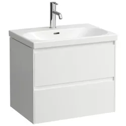 LAUFEN Lani Waschtischunterschrank H4035421122611 63,6x51,5x44,2cm, 2 Schubladen, weiß glänzend
