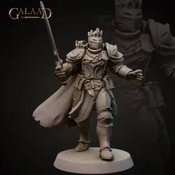 King Armor Knight von Galaad Miniatures aus Knights Release - Modular Heads