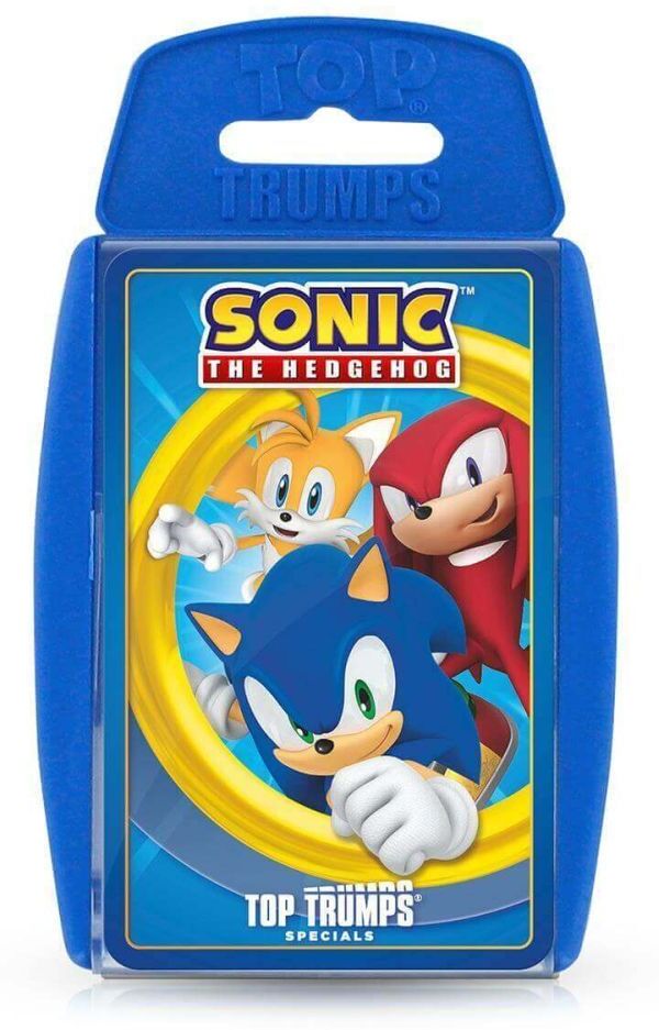 Winning Moves Top Trumps Specials: Sonic The Hedgehog Card Game (WM02859-EN1-6)