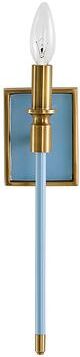 Bowie Wall Sconce - Blue - Ballard Designs