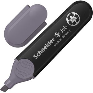 Schneider Textmarker Job Pastell, Strichbreite 1 - 5mm, mauvegrau