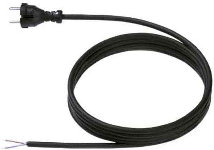 Bachmann Konturen-Zuleitung Gummi 5m,sw 246.186)