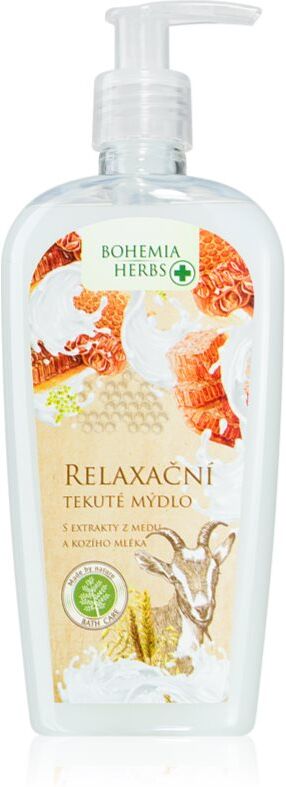 Bohemia Gifts Bohemia Herbs Honey & Goat Milk liquid soap 300 ml