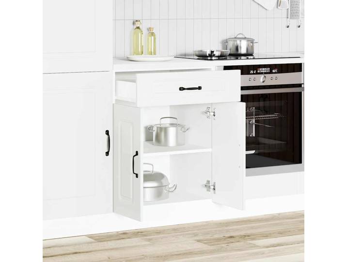 vidaXL Küchenunterschrank Kalmar Weiß Holzwerkstoff