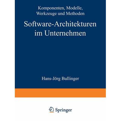Software-Architekturen im Unternehmen, Taschenbuch von , Springer Berlin, 978-3-540-55056-3