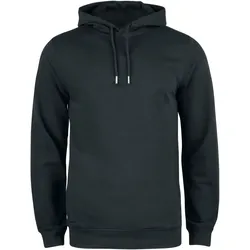 CLIQUE Premium Baumwoll Hoodie Herren 99 - schwarz S
