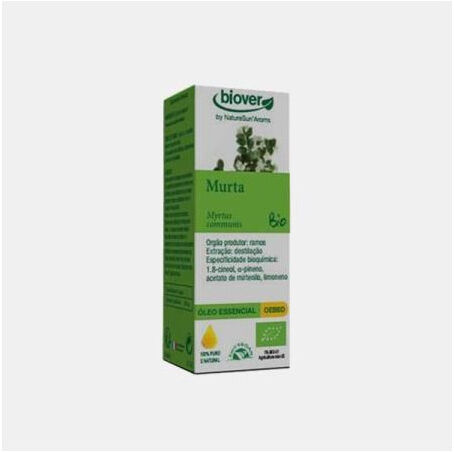 BIOVER OLEO ESSENCIAL DE MURTA (MYRTUS COMMUNIS) BIO 5ml