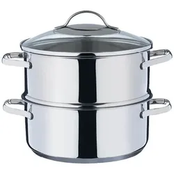 Kelomat Universaldünster Classico Ø20cm 3 teilig Edelstahl