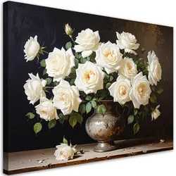 LEINWANDBILD Blumen 30x20cm