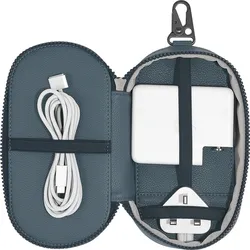 Stackers Clip-On Ladeetui, dunkelblau