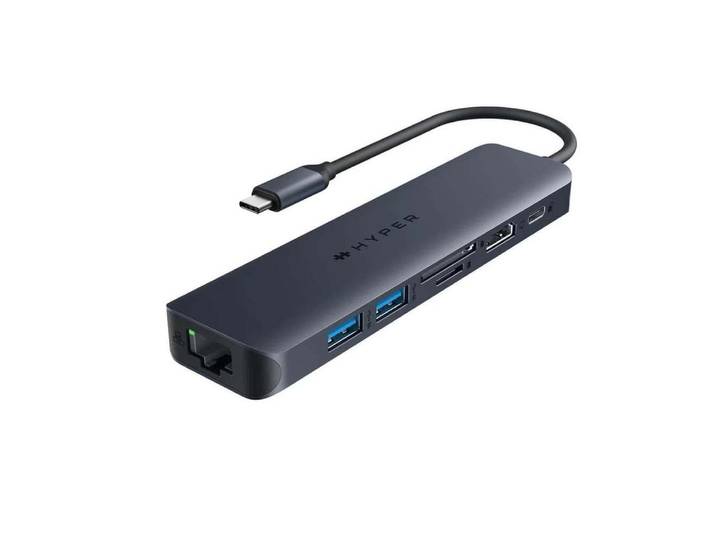 Hyper Laptop-Dockingstation Targus HyperDrive Dock HD4003GL Next USB-C 100W 7-in-1