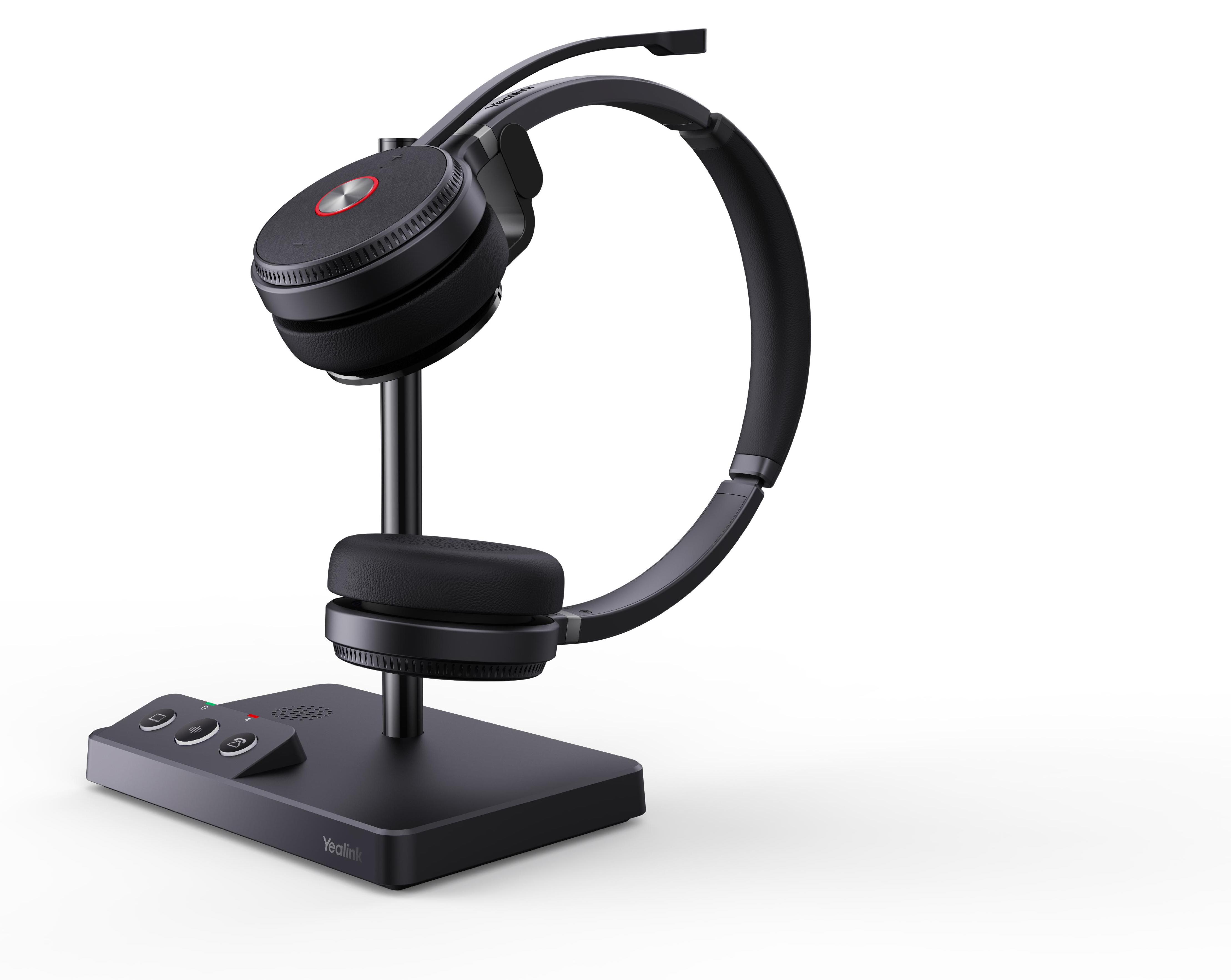 Yealink WH62 Dual UC Headset, Kabellos, Büro/Callcenter, 20 - 20000 Hz, 127 g, Kopfhörer, Schwarz