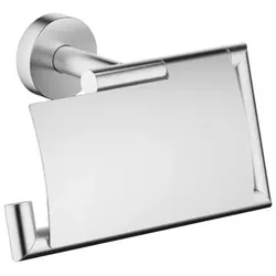 Dornbracht Papierrollenhalter mit Deckel SERIENSPEZIFISCH 83510979 chr gebürstet 83510979-93