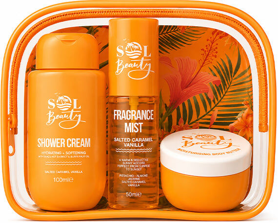 Sol Beauty Body Set Salted Caramel & Vanilla