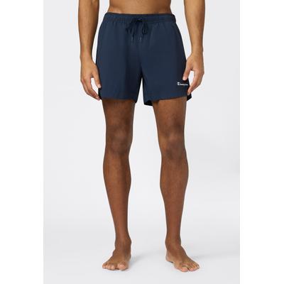 Badeshorts CHAMPION "Beachshort Standard Fit", Herren, Gr. L, N-Gr, blau (nny), Web, Polyamid, Badehosen Badeshorts, schnelltrocknendes Material, aus Polyamid, bequeme Passform