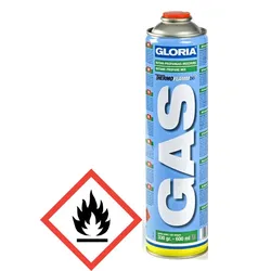Gloria Ersatzgaskartusche für Campinggerät und Thermoflamm-Geräte