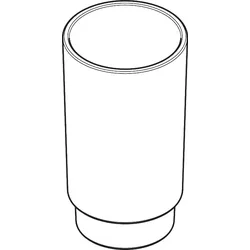 Hansgrohe Becher für WC-Bürste AddStoris S,85203000 85203000