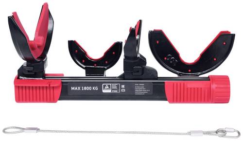 KS Tools 500.8625 Federspanner-Satz, 6-tlg, max. Belastung 1800kg