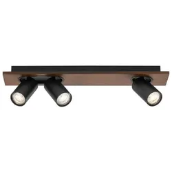OSRAM Nachhaltiger 3er LED Decor Spot Mercury Wand- und Decken Strahler Schwarz mit hoher Farbwiedergabe
