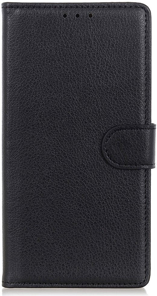 INCOVER Nokia G50 Litchi Læder Flip Cover m. Pung - Sort