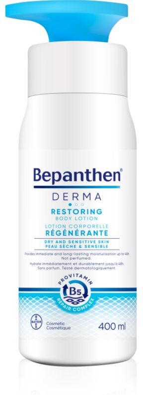Bepanthen DERMA Restoring Body Lotion lait corporel pour peaux sèches et sensibles 400 ml
