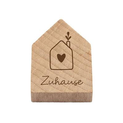 Magnetisches Holzhaus Zuhause