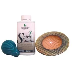 Chestnut Spirit-Stain schnelltrocknende Farben | 4 Farben-Set (blau, rot, gelb, schwarz)