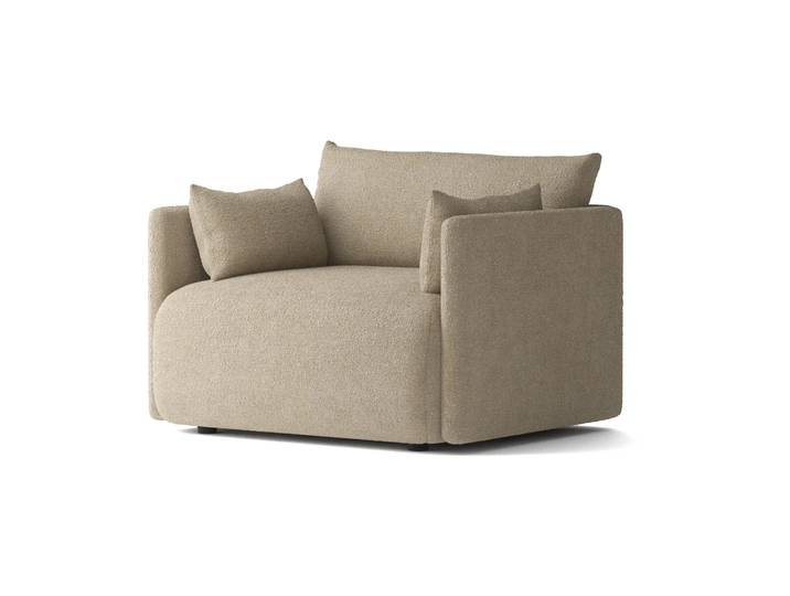 Audo Copenhagen Fauteuil Offset Audo Bouclé 02 Beige