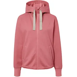 Tchibo - Kapuzen-Sweatjacke - Damen - Gr. XL - rosé