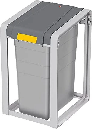 Hailo-Werk Rudolf Lo Wertstoffsammler 35l H570xB350xT415mm m. Kunststoff-Behälter Basiseinheit