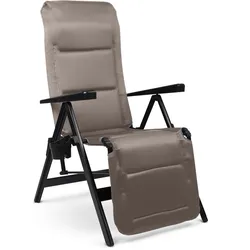 Dometic Gardina Lounger Camping-Relaxsessel stufenlos verstellbar bis 120 kg shale