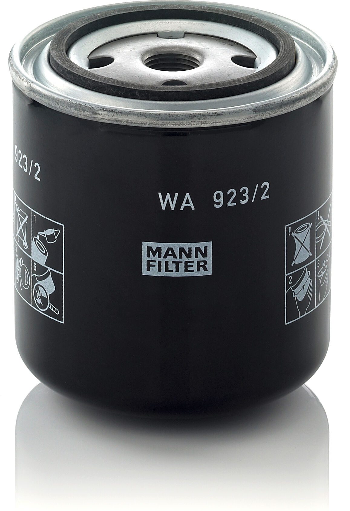 Mann-Filter Kühlmittelfilter Wa 923/2 93mm