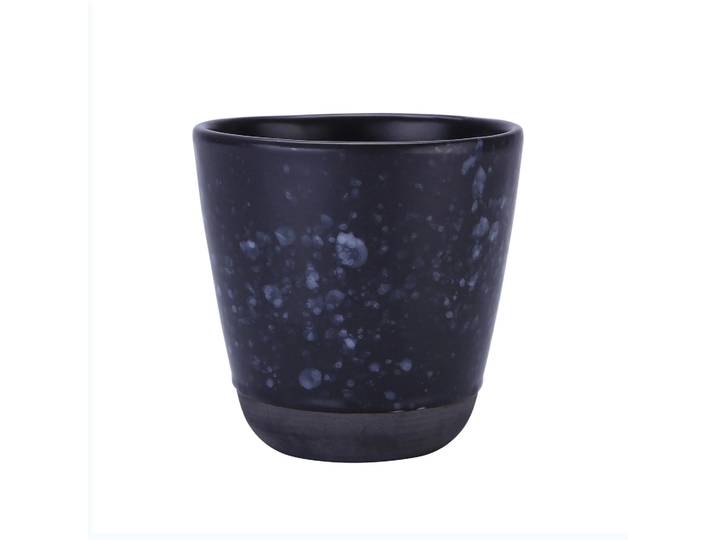 Aida Mug Raw 30 cl noir à pois